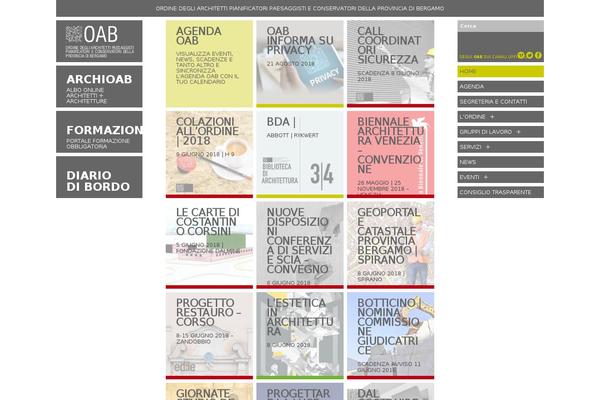 Origin theme site design template sample