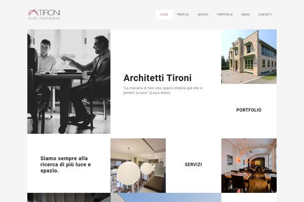 Buran theme site design template sample