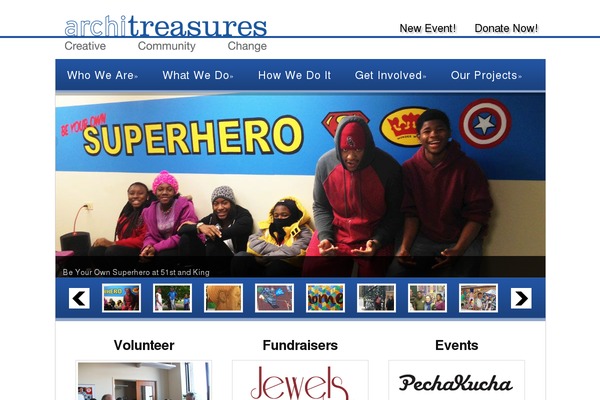 architreasures.org site used Dandelion_v2.6.1