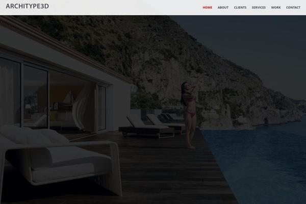 architype3d.com site used Gt3-wp-frame