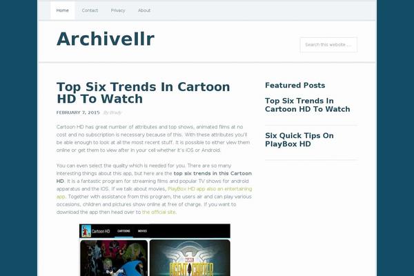 Focus Pro theme site design template sample