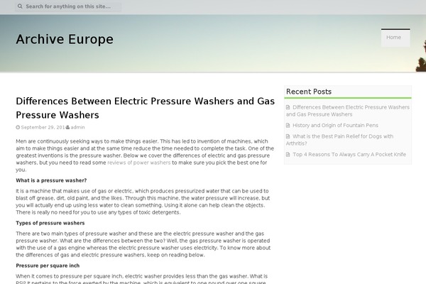 Aldehyde theme site design template sample
