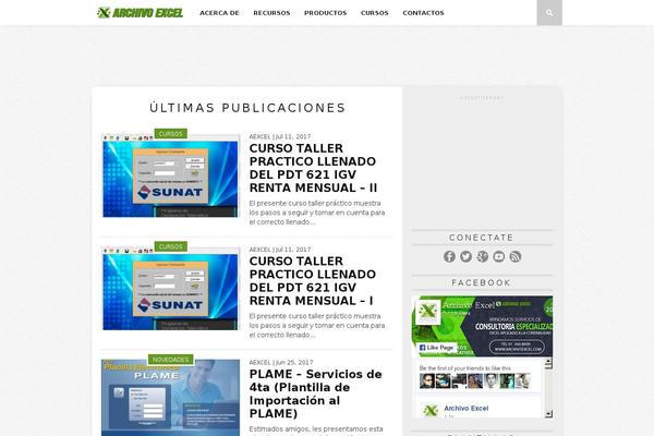 Zox-news-child theme site design template sample