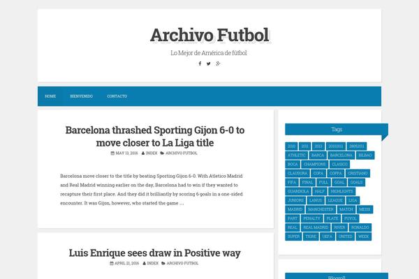Blogghiamo theme site design template sample