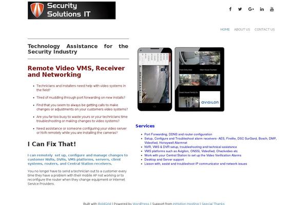 archmagev.com site used Boldgrid-gridone
