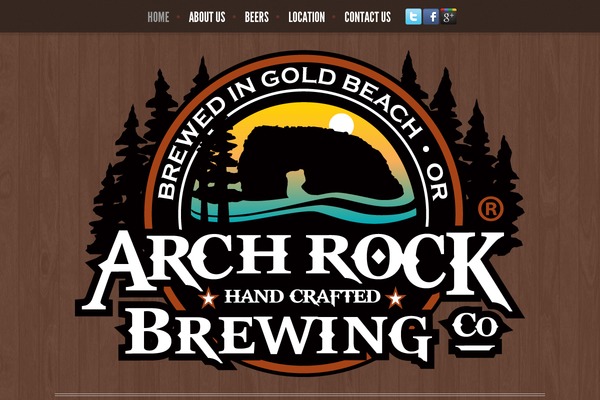 archrockbrewingcompany.com site used Gdvintage
