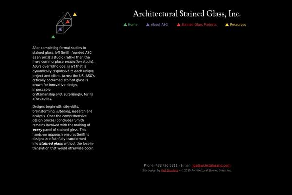Asg theme site design template sample