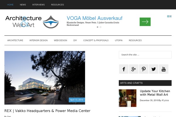 Site using Simple Social Icons plugin