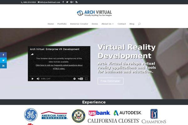 Site using Cardboard plugin