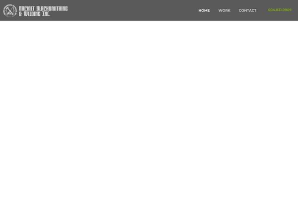 Infinite theme site design template sample