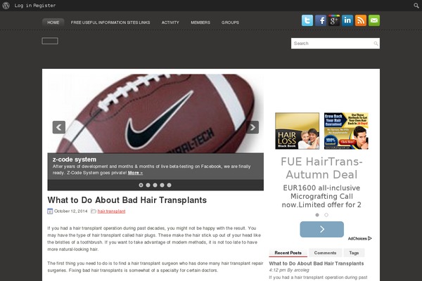 Site using Cb_profit_poster plugin