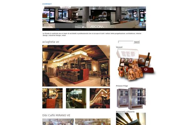 Darwin theme site design template sample