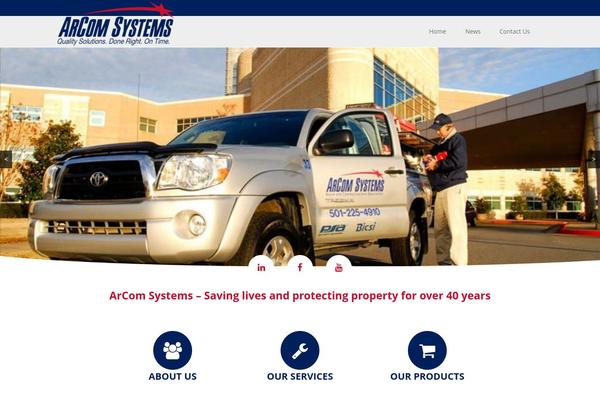 arcomsys.com site used Arcom
