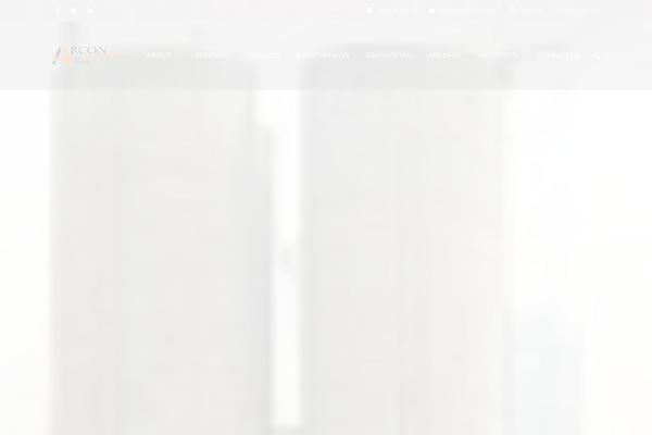 Construct theme site design template sample