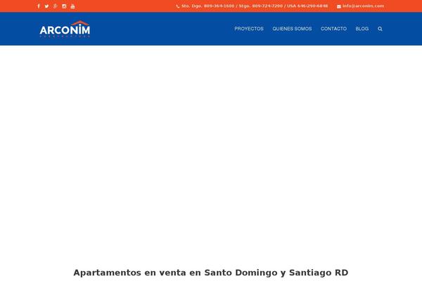 arconim.com site used Nifty-lite