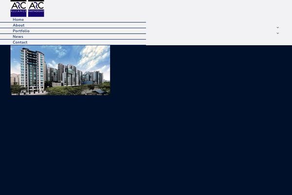 Site using Visual-portfolio plugin