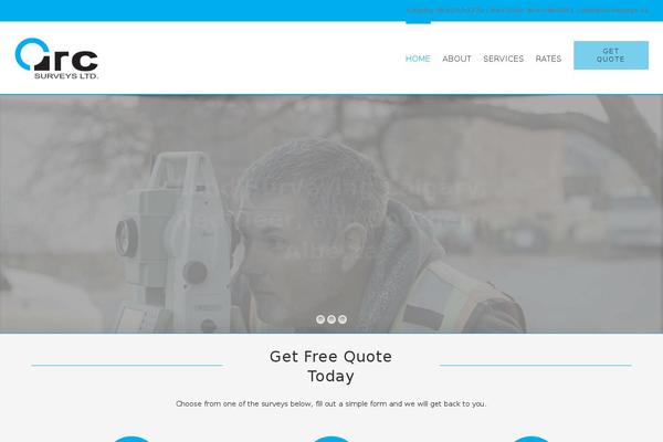 Rocco theme site design template sample