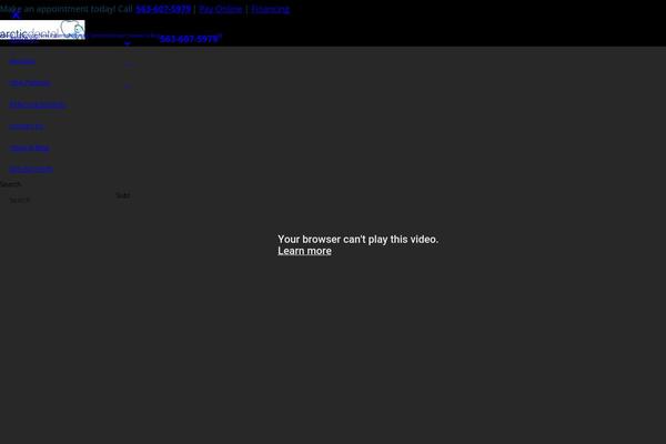 Total theme site design template sample
