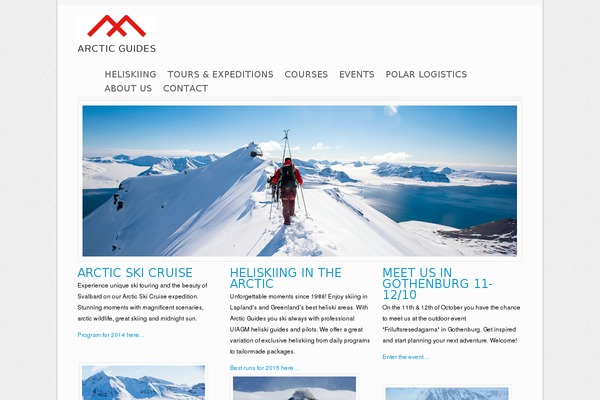 arcticguides.com site used Arcticguides2