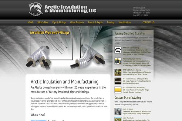 arcticinsulation.net site used Mixedmedia
