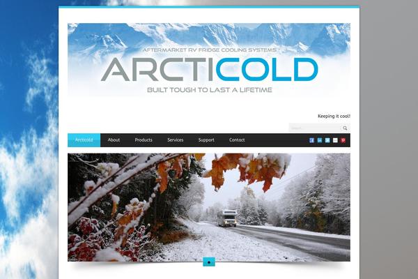 arcticold.com site used Blue Diamond v1.05