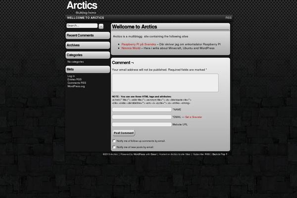 Easel theme site design template sample