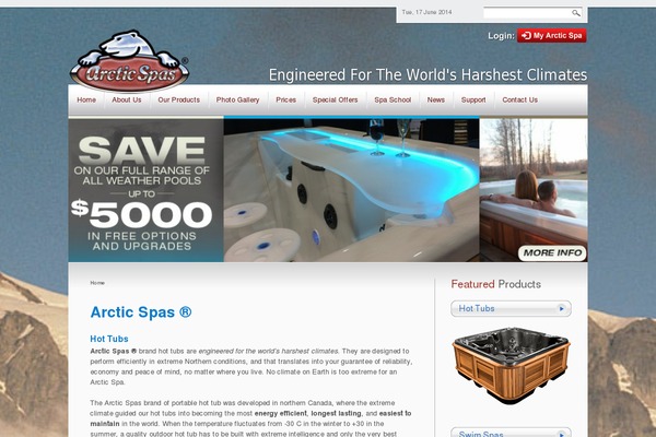 arcticspas WordPress theme, websites list used arcticspas theme arcticspas theme websites examples