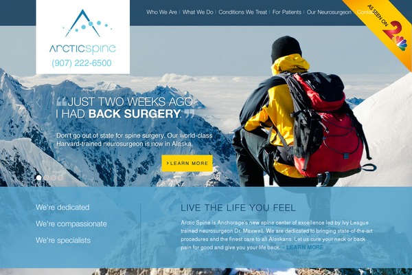 Passage theme site design template sample