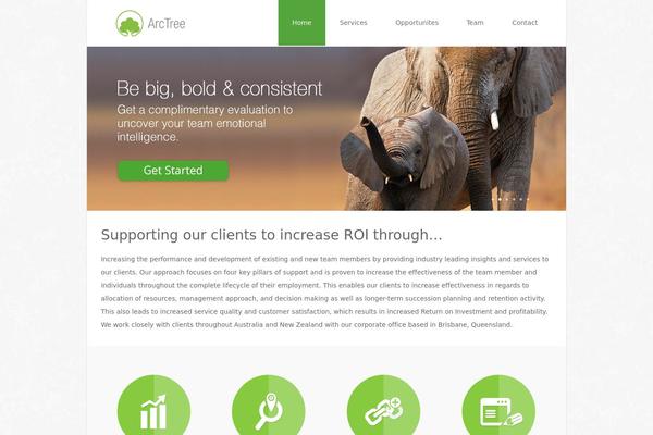 arctree.com.au site used Elit