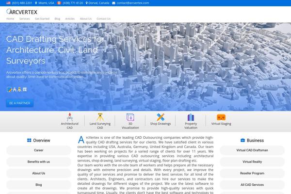 arcvertex.com site used Arcvertex