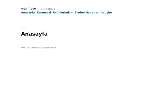 Twenty Nineteen theme site design template sample