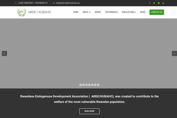 Podgorica theme site design template sample