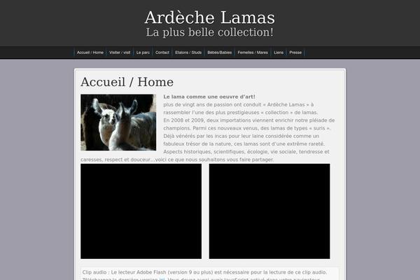 Distinction theme site design template sample