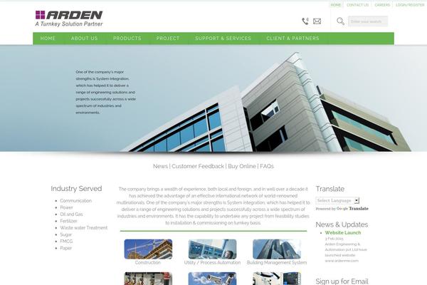 Brandon theme site design template sample