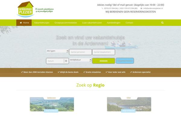 Impreza theme site design template sample