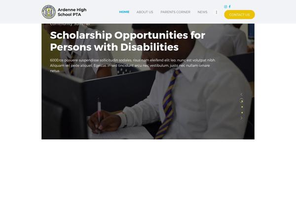 Greenville theme site design template sample