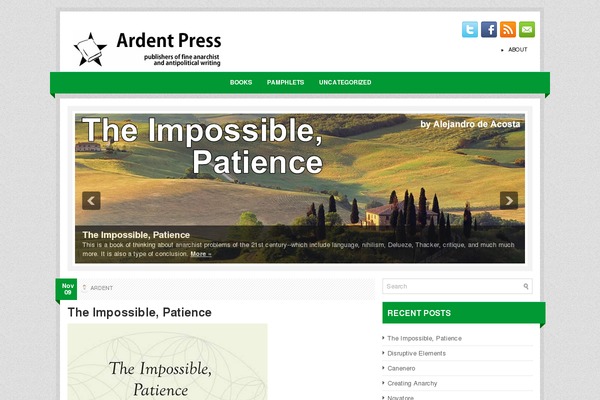 Westward theme site design template sample