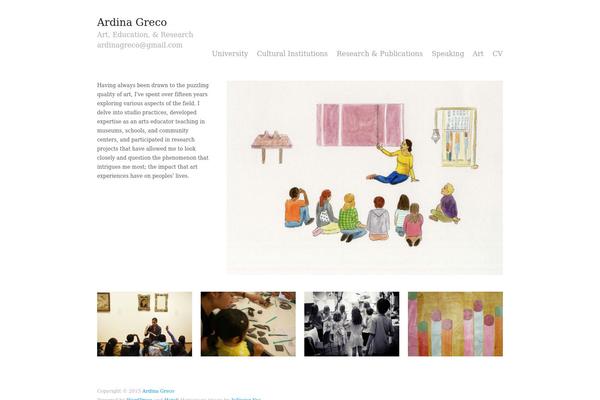 Hatch theme site design template sample
