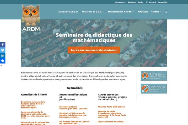 Divi Child theme site design template sample