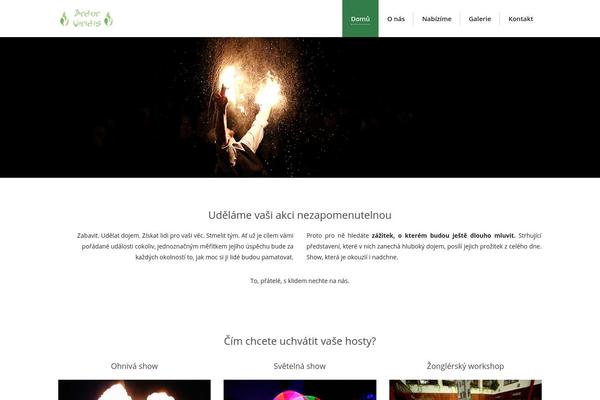 Sympathique theme site design template sample