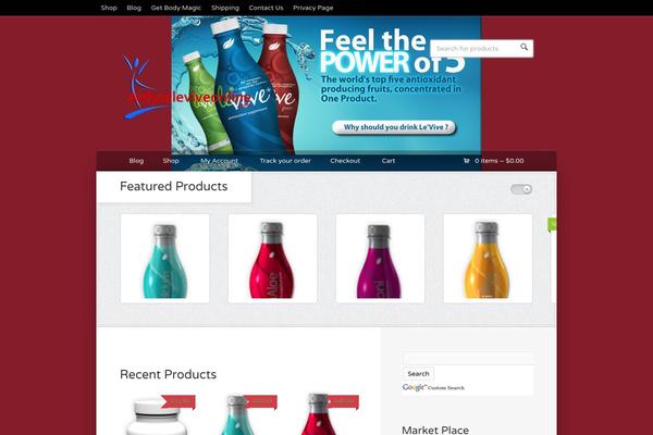 Wootique theme site design template sample