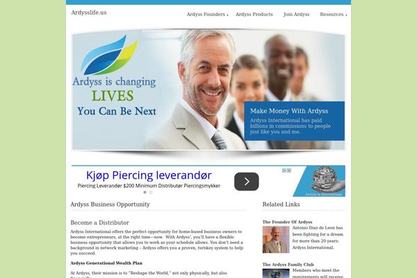 Ard theme site design template sample