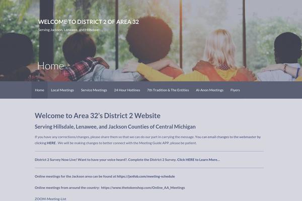 Activation theme site design template sample