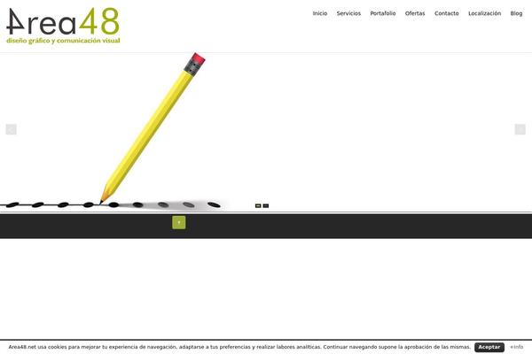 Hathor theme site design template sample