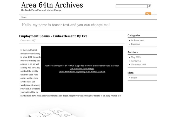 Plain Fields theme site design template sample