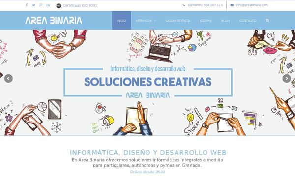 TheFox theme site design template sample