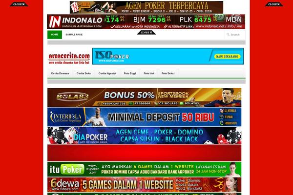 Newswire theme site design template sample