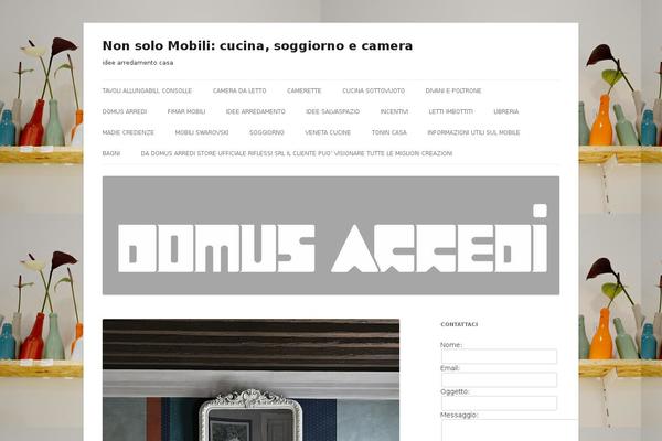 Twenty Thirteen theme site design template sample