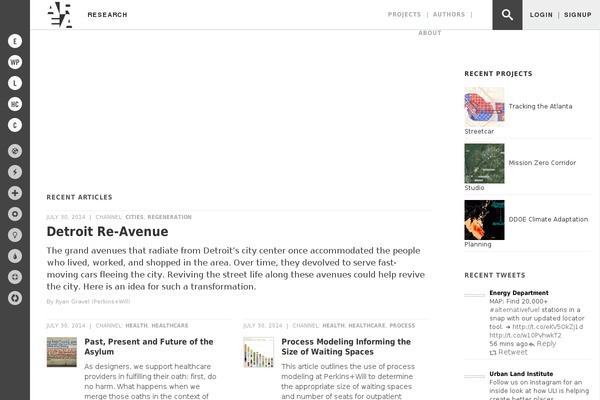 arearesearch.org site used Areatheme