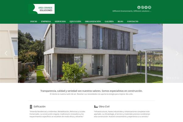Alyeska theme site design template sample